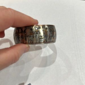 vintage Reed and Barton Eqyptian  Damasene cuff